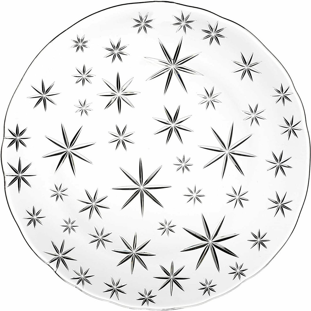 Winter Star Round Plate