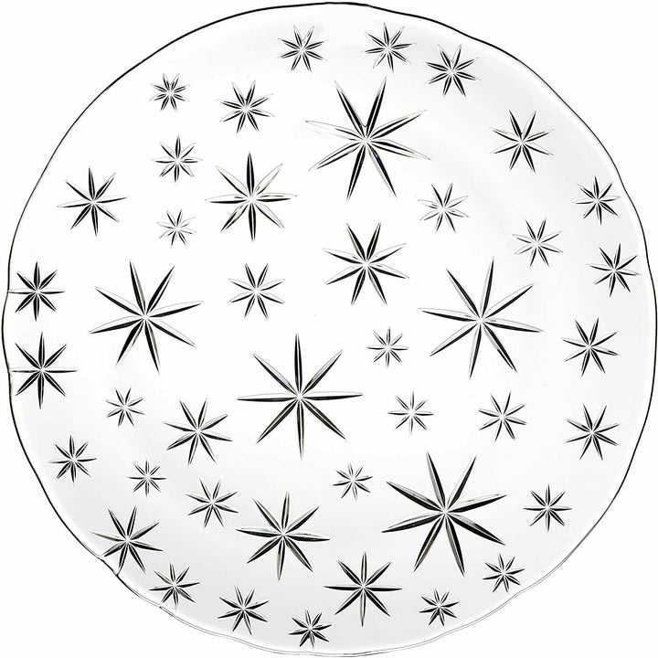 Winter Star Round Plate