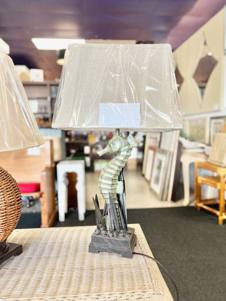 30" Seahorse Table Lamp