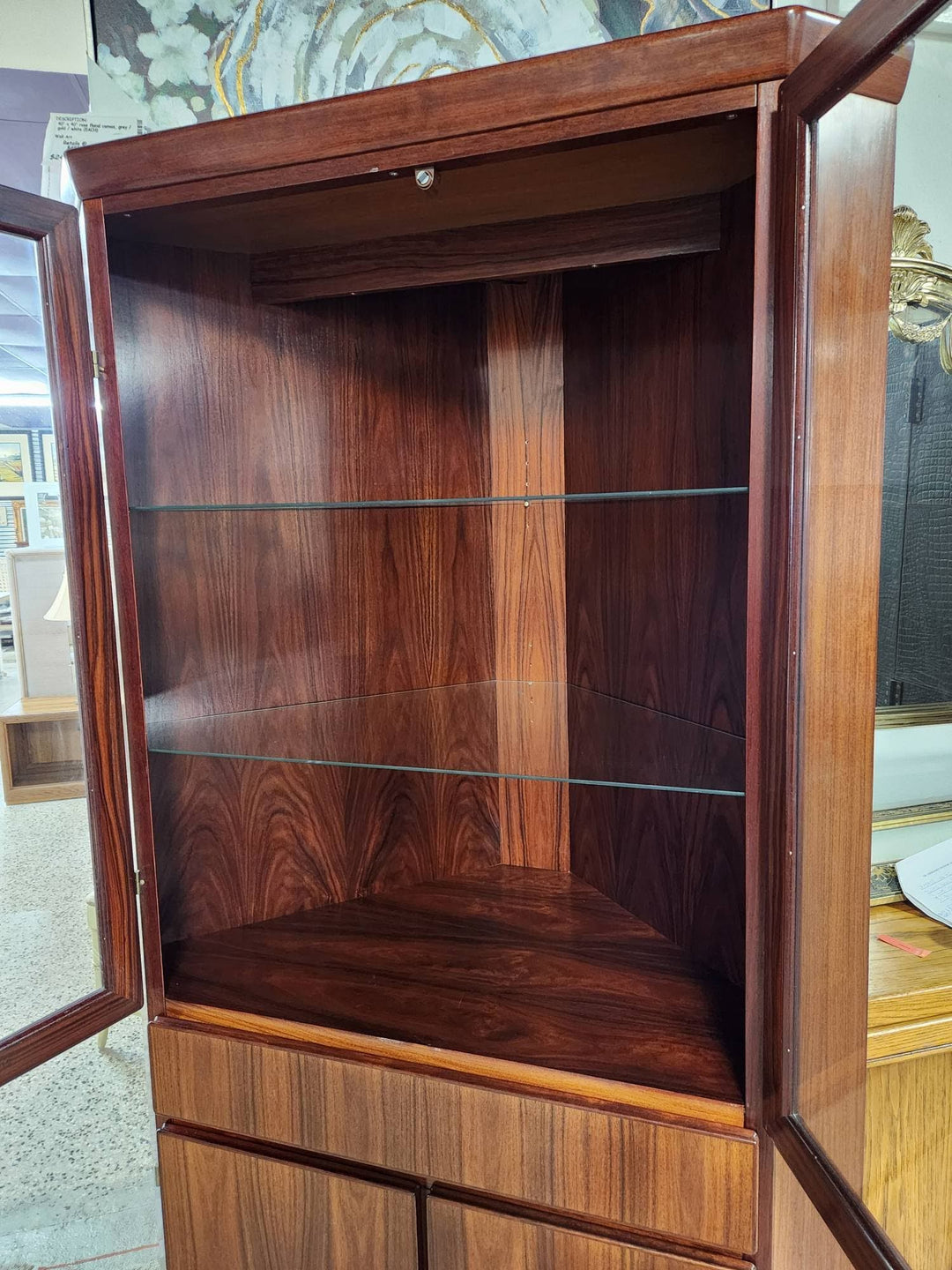 SKOVBY Danish MCM Teak Corner Unit