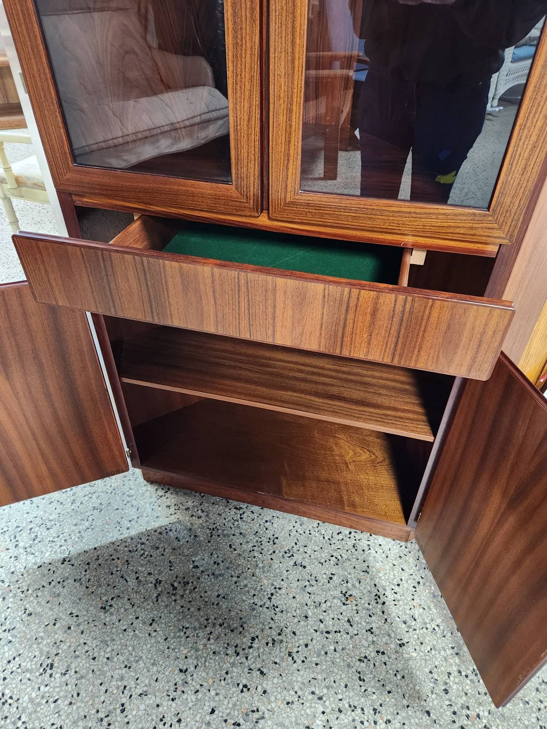 SKOVBY Danish MCM Teak Corner Unit
