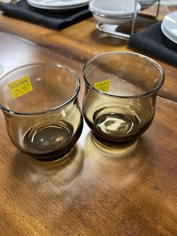 Set/2 Olive Green Cups