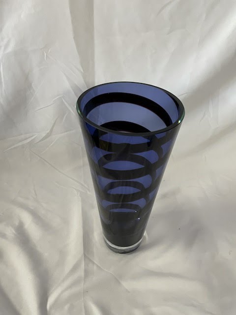 Orvieno Purple 12" Tall Vase