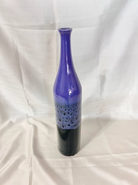 Vase - 18" purple vase