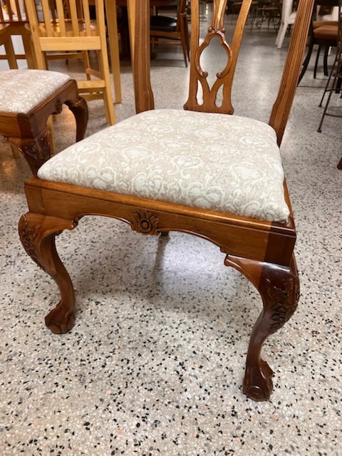 Wood Armless Side Dining Chair