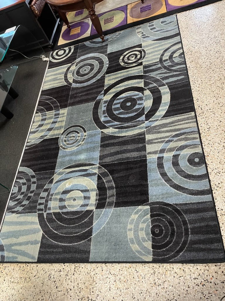 5x7 Area Rug Navy