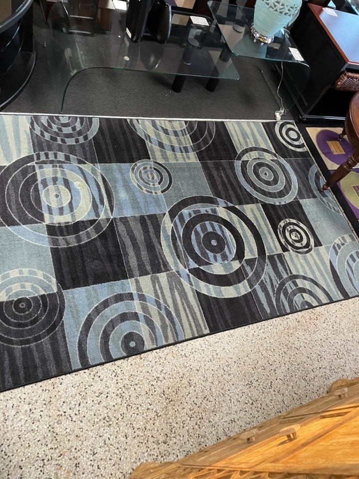 5x7 Area Rug Navy