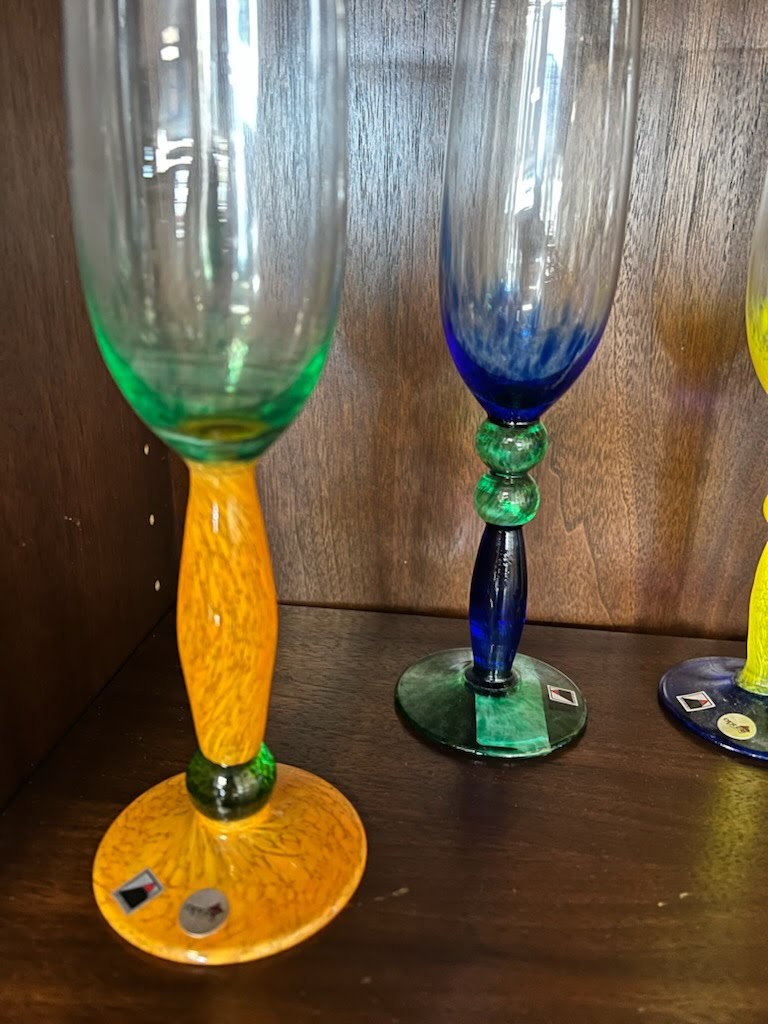 Set/4 Baja Flutes Multi Color