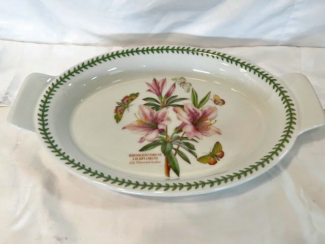 Botanic Garden oval serving dish